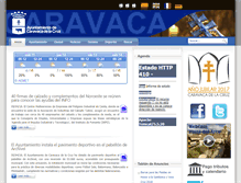 Tablet Screenshot of caravaca.org